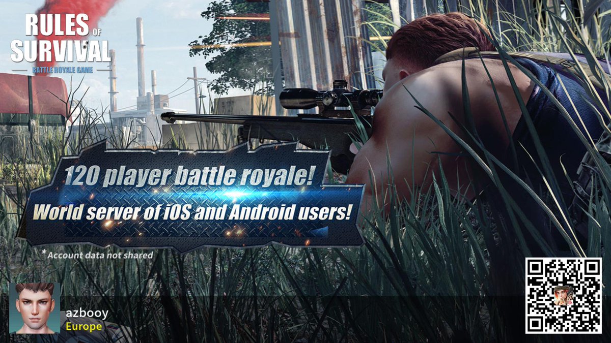 a77player's tweet image. #RulesofSurvival