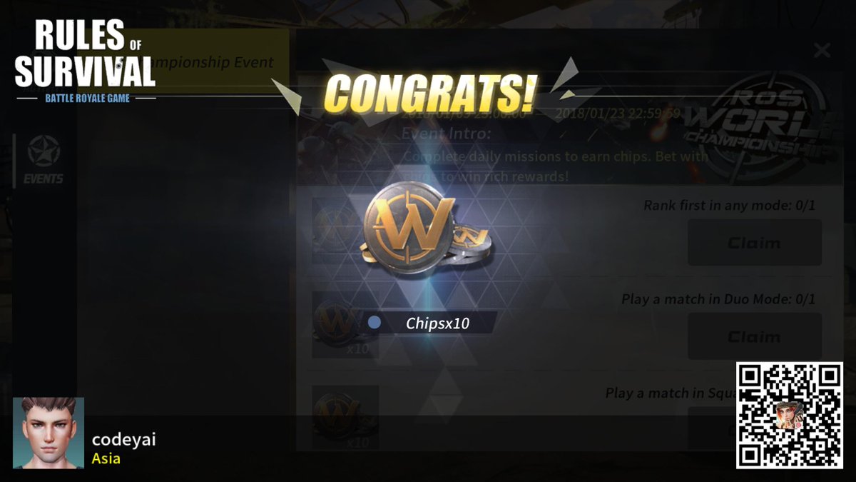 yai_code's tweet image. #RulesofSurvival