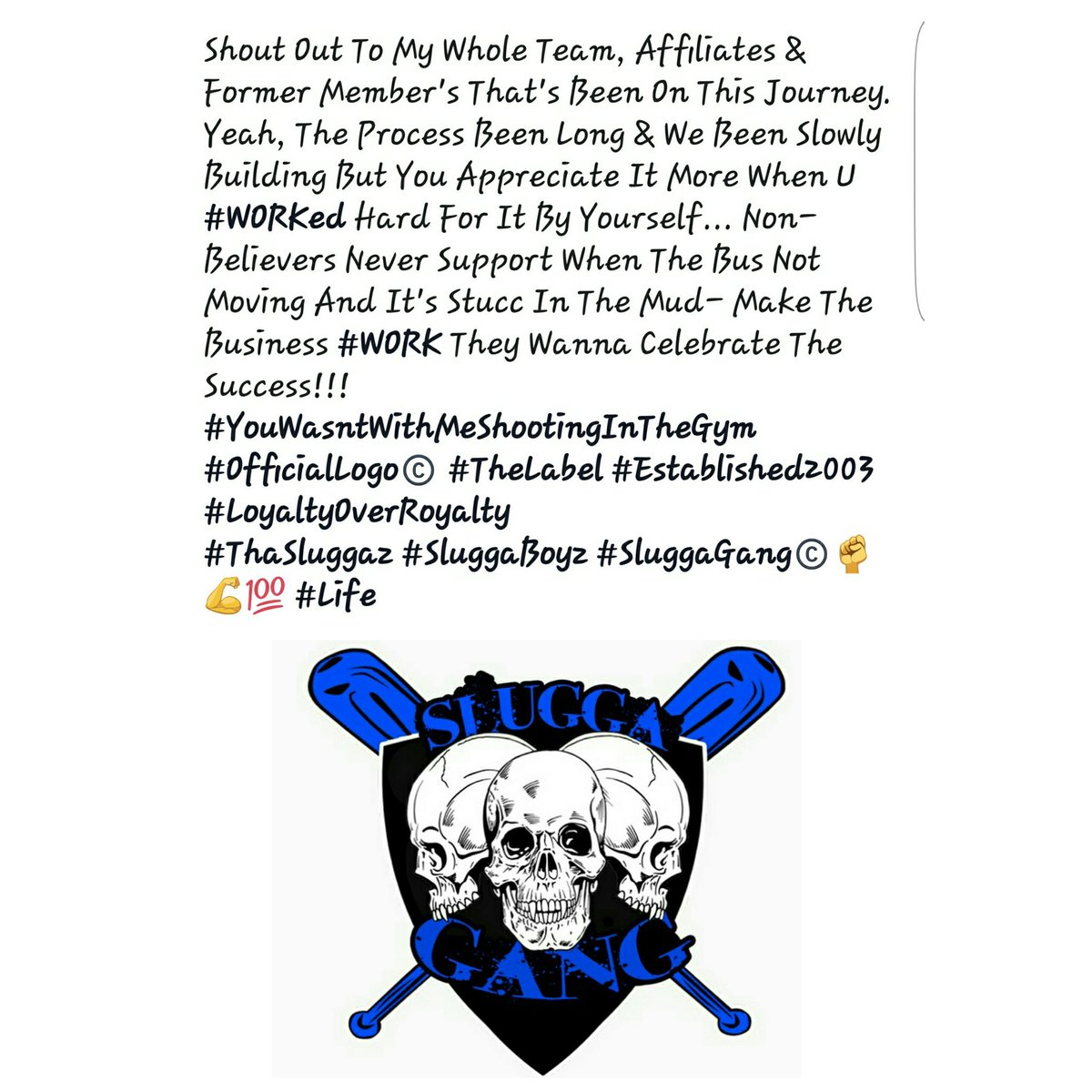 Dredog60's tweet photo. S/O 2 My Whole Team, Affiliates &amp; Former Members Thats Been On This Journey Yeah We Been Slowly Building But U Preciate It More When U WORK Hard 4 It By Yoself NonBelievers Neva Support When Da Bus Not Movin x Its Stucc In Da Mud Make It WORK They Wanna Celebrate Da Success #Life https://t.co/TaiP0dXH28