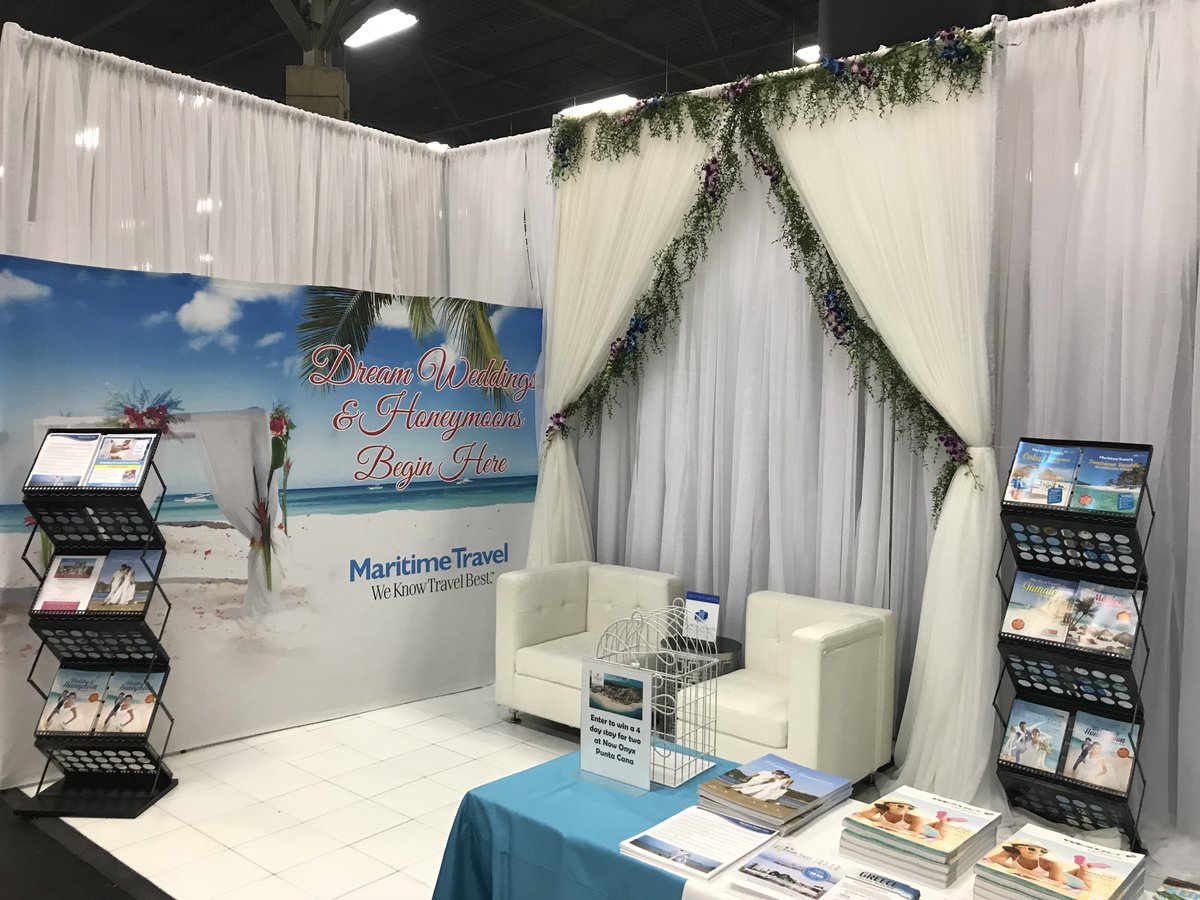 Come see us from 10-4 today <a href="/BridalFantasy/">Bridal Fantasy</a> and talk with our specialists! #destinationwedding and #honeymoon #Yeg