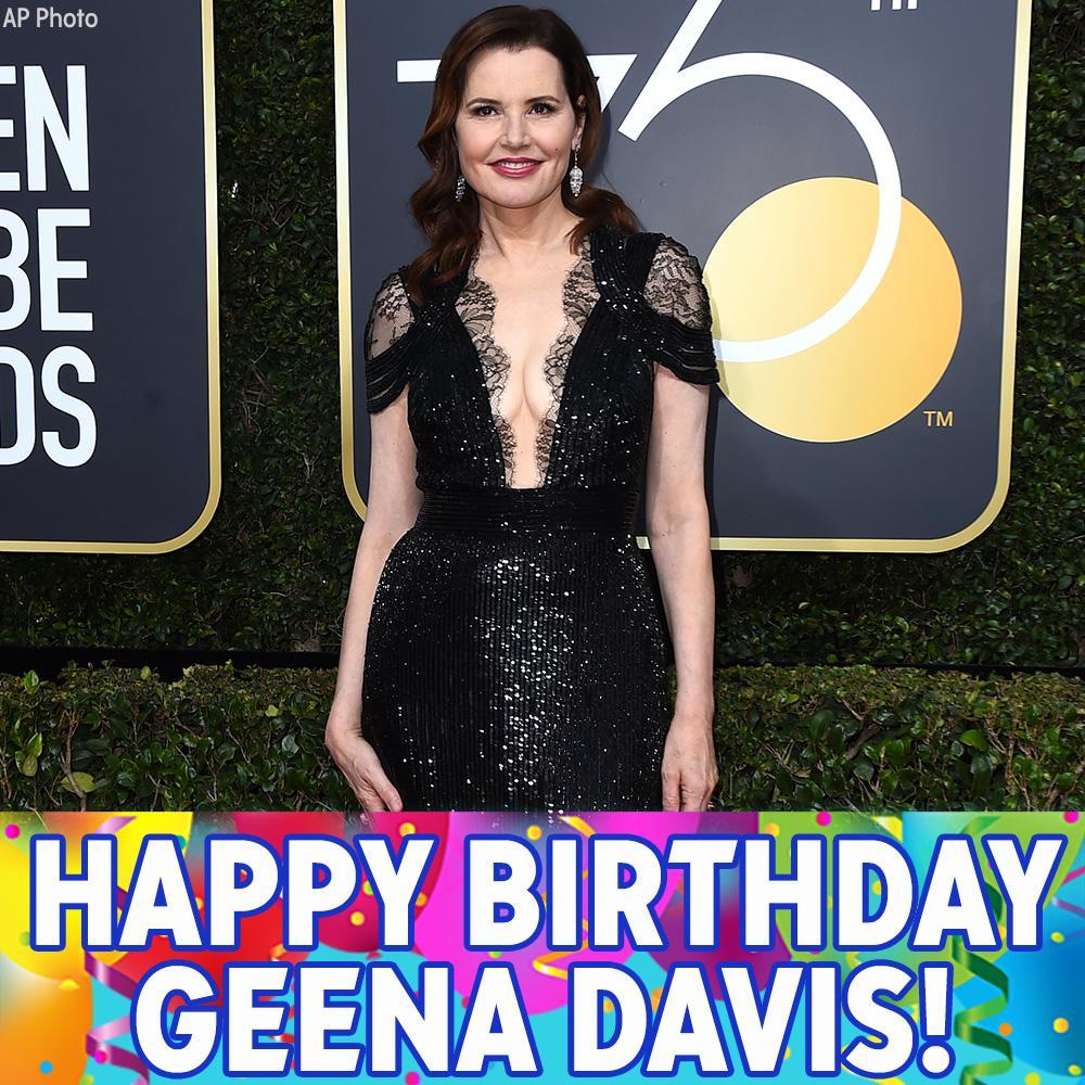 Happy Birthday to Oscar winning actress Geena Davis! 