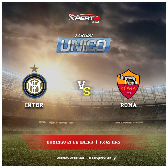 ¡No te puedes perder el partidazo entre Inter y Roma!