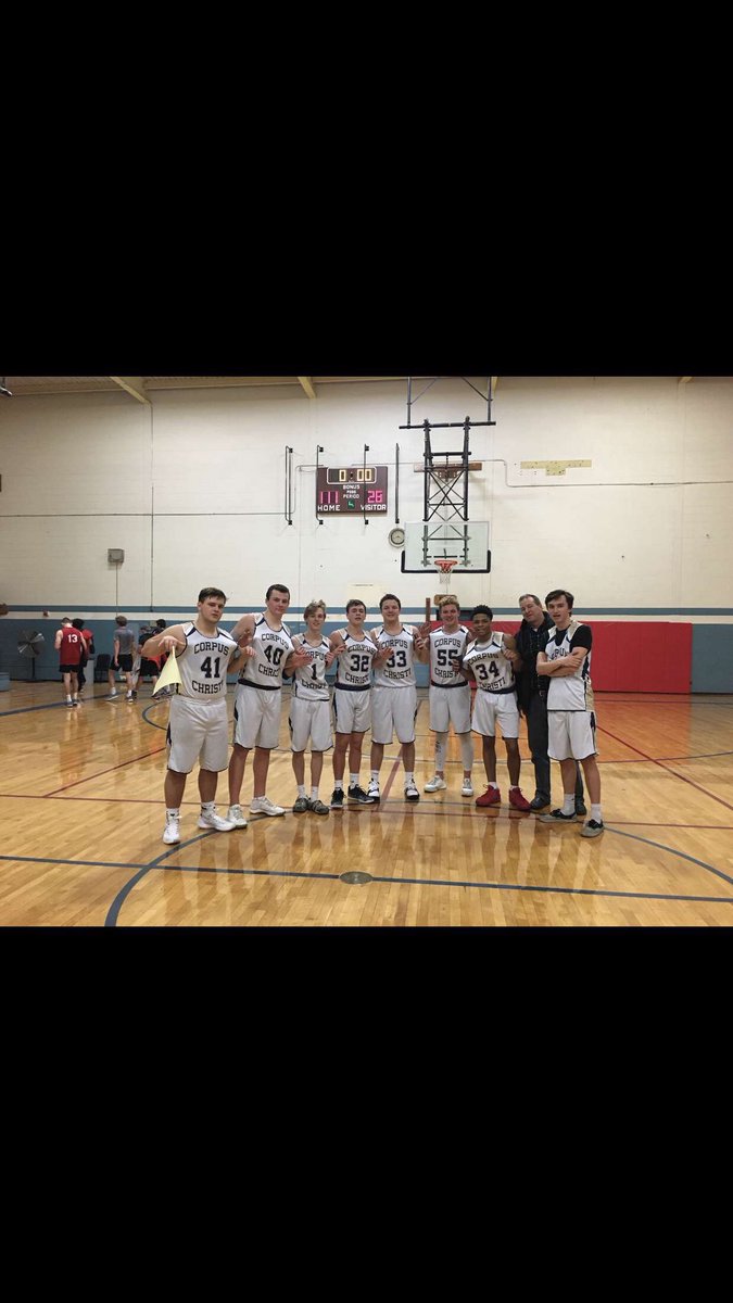 corpushoops's tweet photo. Saints improved their record to 4-0 yesterday with two huge wins #RoadtoState #ChasingChecks 😈👀 https://t.co/8vGQ2ZgFkN