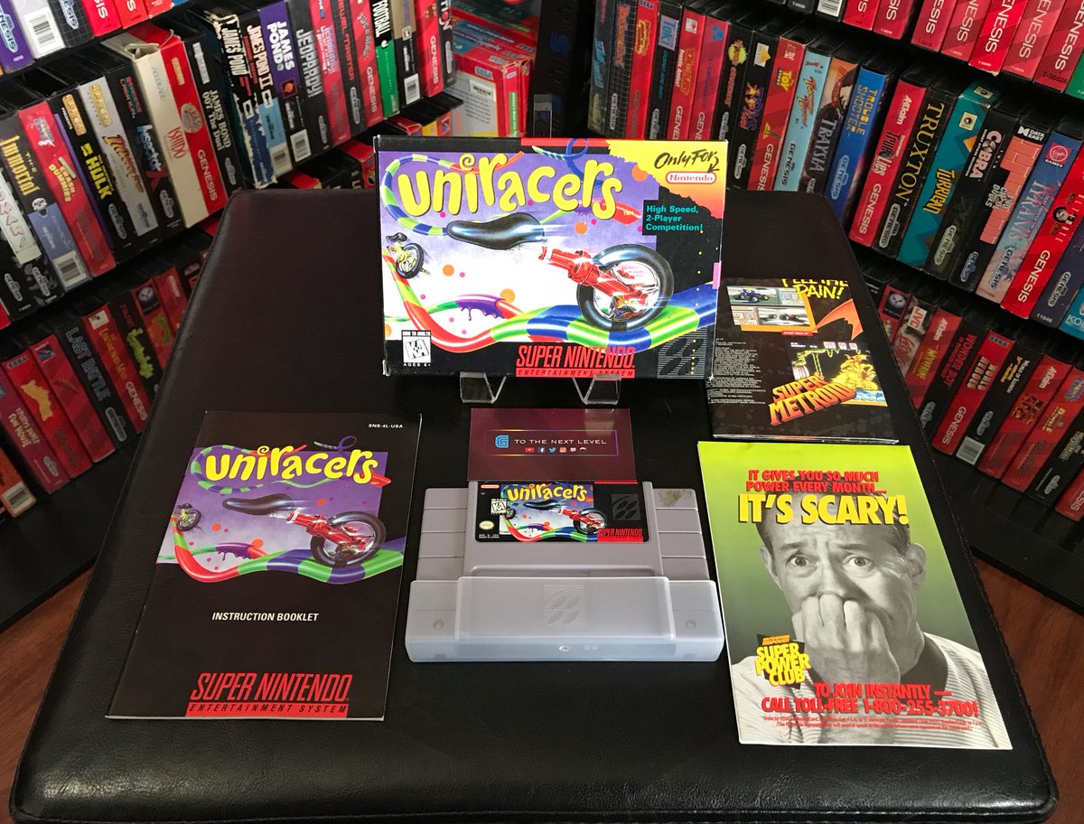 GtoTheNextLevel's tweet image. Today’s #CIBSunday: an SNES classic that I think still doesn’t quite get the love it should, Uniracers! Thanks @MyLifeInGaming, I had no idea the game never got a reprint after Disney/Pixar strengthened their law muscles on them. 

#retrogaming #GamersUnite #SNES