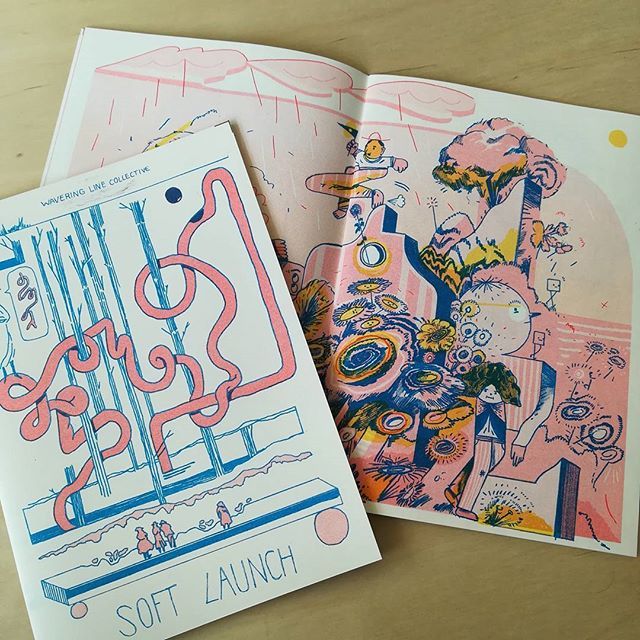 pindotpress's tweet photo. Wavering Lines' Soft Launch from @lissshu @jeanfrederickdemers
@akwanster
So beautiful! Thank you so much!! .
.
.
.
.
.
#illustration #zine #art #risograph #riso #risographstudio #print #toronto #ocad https://t.co/3yNe7ZfYZN https://t.co/mS3M1mQv3J