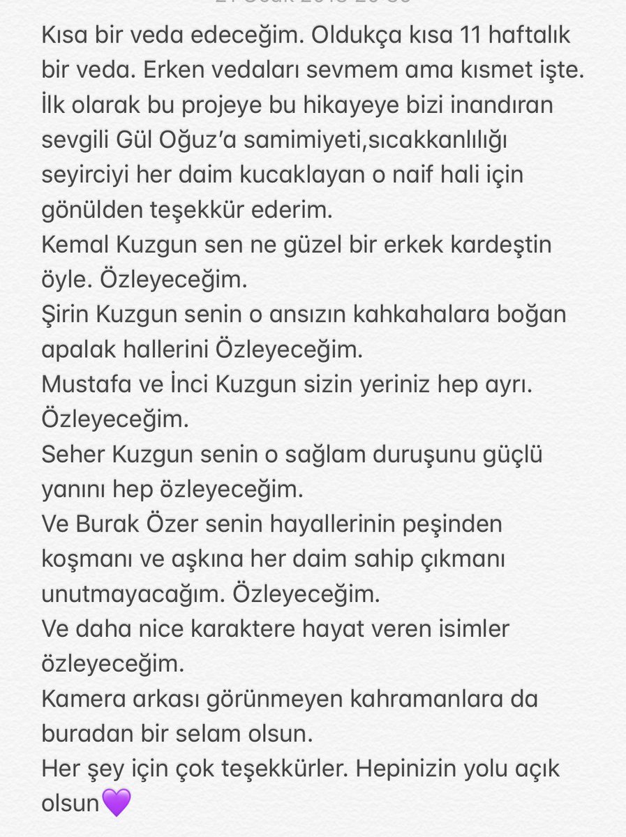 Nacizane herkese kısa bir veda🙏🏻 Bu güzel hikayeye bizi ortak ettiğiniz için çok teşekkürler💜 <a href="/hayatsirlaritv/">Hayat Sırları</a> <a href="/guloguz_/">Gul Oguz</a> <a href="/mostproduction/">Most Production</a> #HayatSırlarıFinal #HayatSırları güzel hatırlayacağız🙏🏻