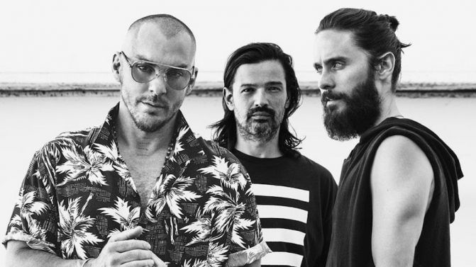 Rock Radio: 30 Seconds To Mars' 'Walk On Water' No. 14 (⬇️ from No. 10 last week)
