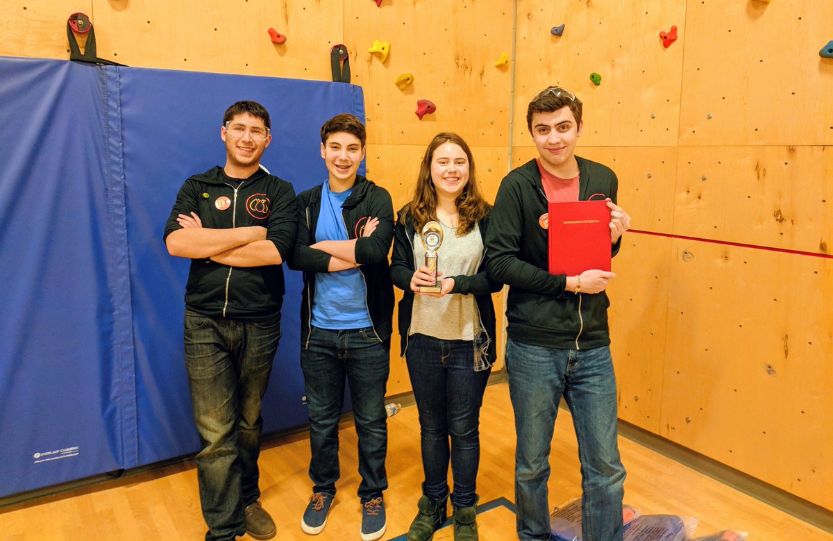 spark_robotics's tweet photo. Thanks for a great day at the Danbury CT Qualifier! We are very grateful to have received the Think Award. We would like to also congratulate Singularity Technology on their amazing Inspire win and Dragonoids on their impressive robot performance. See you all at States! https://t.co/ArJUjNiWC9