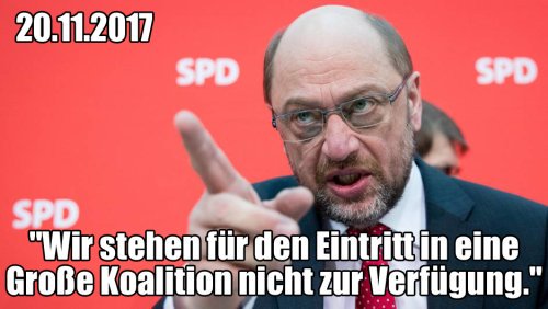 WiedenhoeferMdL's tweet photo. @tagesschau Die Halbwertszeit von #Groko Lügen der #SPD werden auch immer kürzer

Was ich mich Frage:
Glauben die eigentlich den Unsinn welchen Sie uns erzählen oder halten die alle Wähler für doof?

Offenbar sind der SPD 18% immer noch zuviel

Neuer KURS SPD unter 15%

SCHULZ SCHAFFT Das! https://t.co/Bg44VHvmal