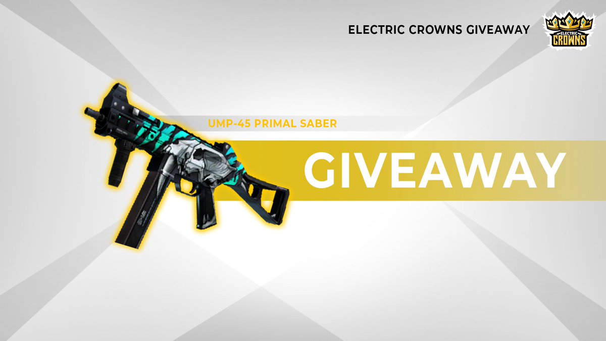ECrownsOrg's tweet photo. #Giveaway   
UMP-45 | Primal Saber (CS:GO Skin) &amp; 1x Jayfi | JA40 (In Ear Kopfhörer)

👑RT and Follow https://t.co/4OudGC0FBE, https://t.co/h5OaFo0ZMt 
👑Tag 1 Friend

Wir fiebern den Saisonstart entgegen🎉. Teilnahme kostenlos - Support ist kein Mord! 

Ends 03.02.2018
#ECrowns https://t.co/XnXiFtTYTY
