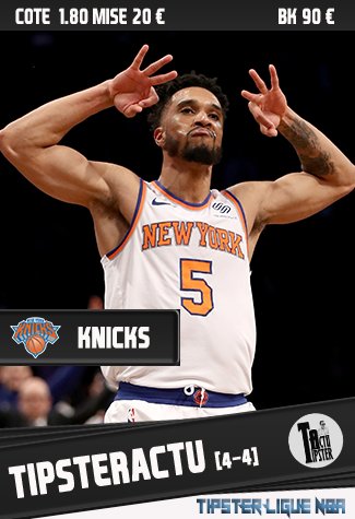 TipsterActu's tweet photo. #TLNBA18

🏀 Les Knicks pour moi ce soir  ! 

👍🏼Sans Lonzo Ball, Cadwell Pope et ingram cela va être dur pour LA (Kuzma peut faire le +20 d'aillieurs

🤔 Les Knicks enchainent leur 4eme match à l'exterieur de suite, attention à la fatigue. 

⏰Le Match 21h30

🍀GL https://t.co/mrGXp2KM54
