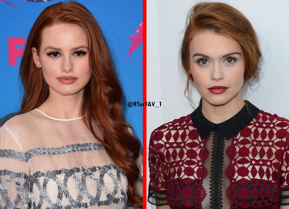 REQUESTED RT for Madelaine Petsch LIKE for Holland Rodenpic.twitter.com/CZH...