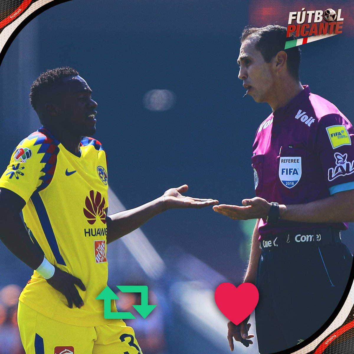 futpicante's tweet photo. Hasta el momento el arbitraje de Santander ha sido....

🔃 Malo
❤️ Bueno 

#ClásicoCapitalino. 

🐱🆚 🦅

https://t.co/YH4axbOQua https://t.co/bxpz47HFVz