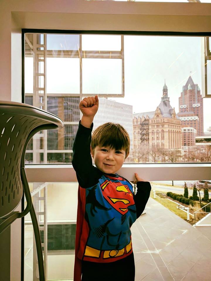 TheTweet's tweet photo. 1 year ago today and just as super as ever! #Superboy https://t.co/hQsjtUR7Ii