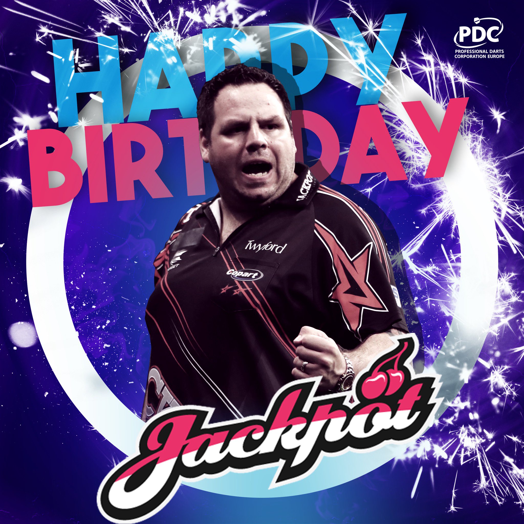 The two-time World Darts Champion turns 33 years today. Happy Birthday to Adrian Lewis!   