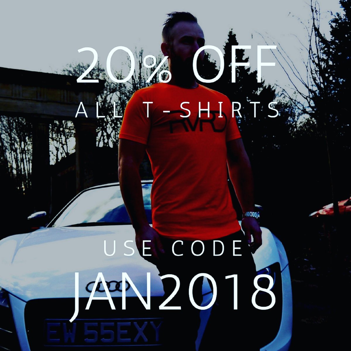 OfficialRevered's tweet photo. JANUARY SALE NOW ON!! Link in the bio! #muscle #fit #stretch #clothingbrand #clothing #clothingline #RVRD #revered #reveredclothing #fitfam #white #tee #tshirt #swag #swagger #2018 #instagood #instastyle #instafashion #follow #fashion #menswear https://t.co/brnm6CQn6o