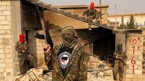 TheBaseBK's tweet photo. The fascist Turkish state's attack in #Afrin must be opposed. NATO's largest army is trying to halt revolutionary gains. Anarchists stand with the #YPG, #IFB, &amp; all revolutionary forces.

Victory to the revolution in Rojava! 
Death to fascism, capitalism &amp; the state! 
Biji Afrin! https://t.co/hZ8PyoOAbQ