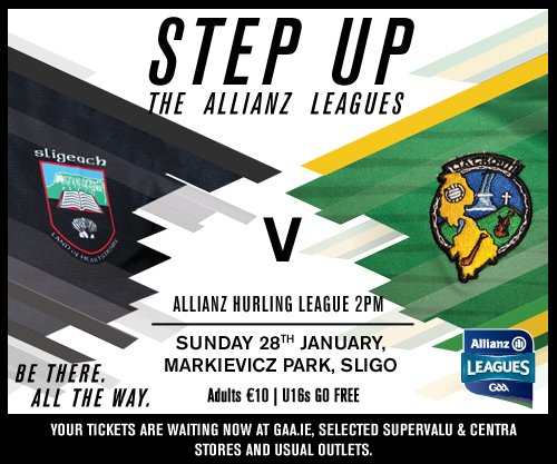 Our 2018 hurlers will be hoping to build on last year's progress as they face <a href="/sligogaa/">Sligo GAA</a> on Sunday next in Markievicz Park in #AllianzLeagues