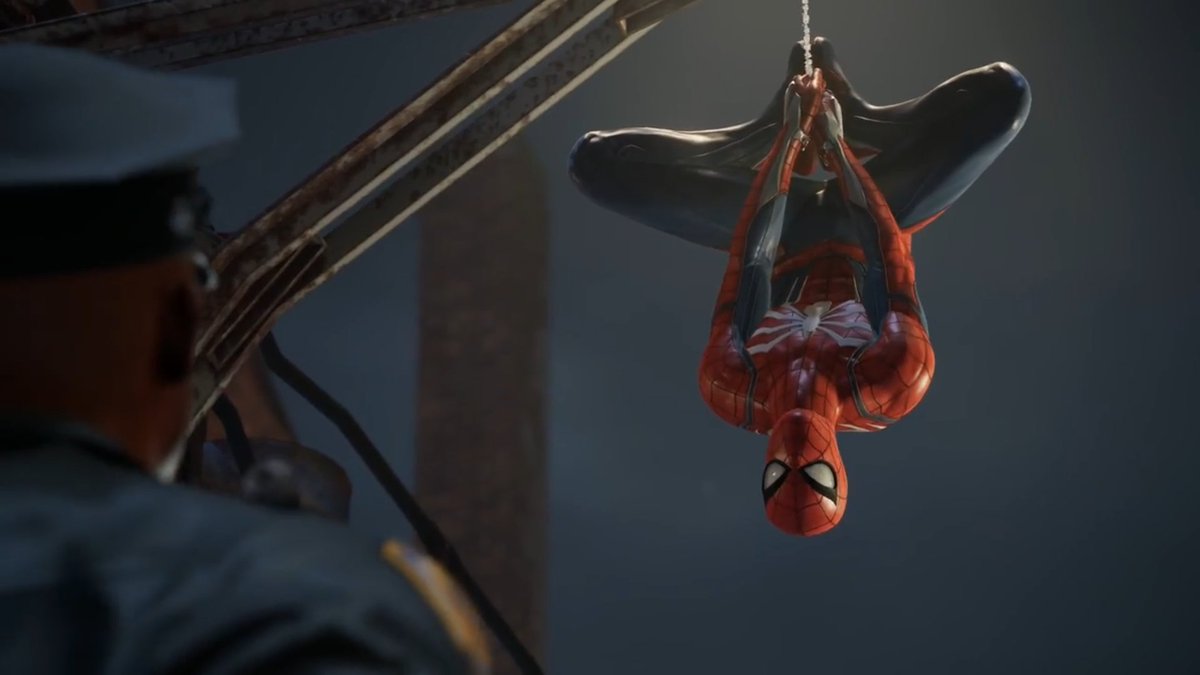 Spiderman Hanging Upside Down 4k, HD Wallpaper | Rare Gallery