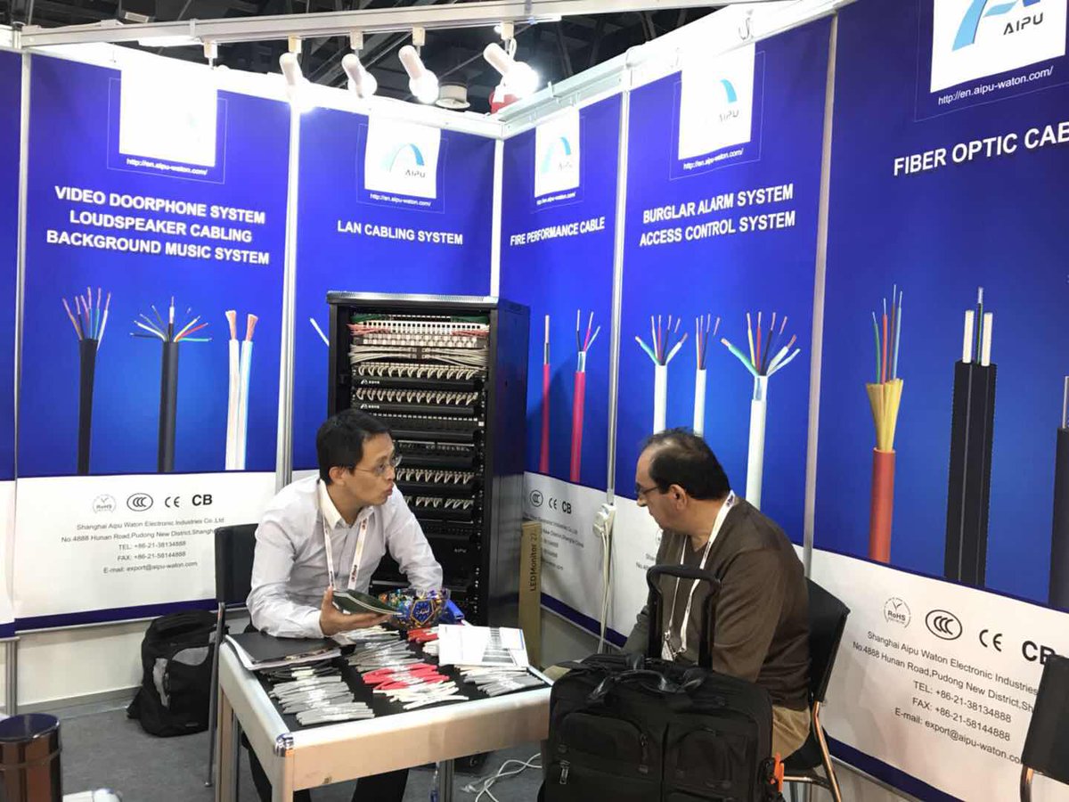 AIPUWATONSH's tweet photo. First day of @IntersecExpo was busy so far, we all had a good time with our loyal customers. See you all in the next day! https://t.co/foJ4uMFwo6