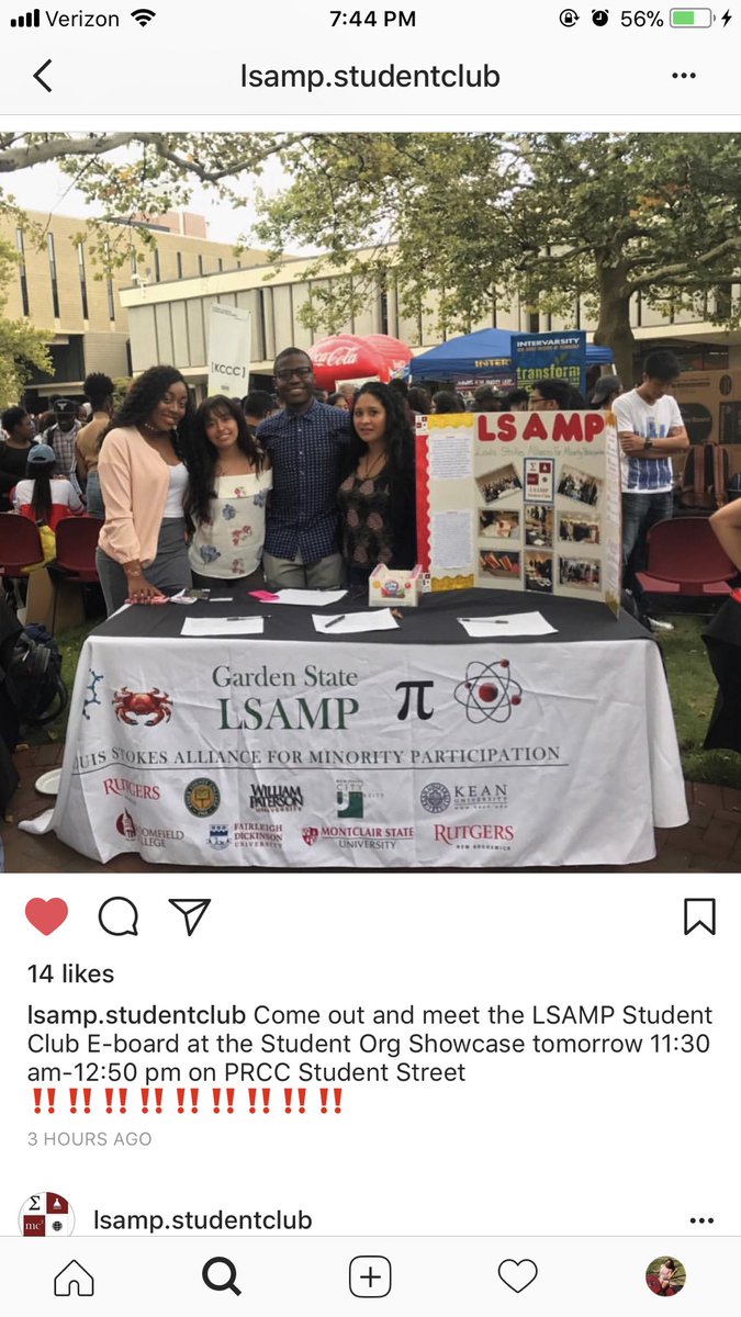 Follow us on Instagram ‼️‼️‼️ and come to the Student Org Showcase tomorrow <a href="/11/">Eleven</a>:30 on PRCC Student street