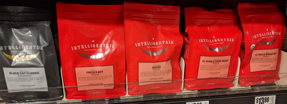 inginero's tweet photo. @HEB The Woodlands is now stocking @Intelligentsia. Yeah! How do I determine the roast date using a "best by" date? https://t.co/jLog4c0R2M