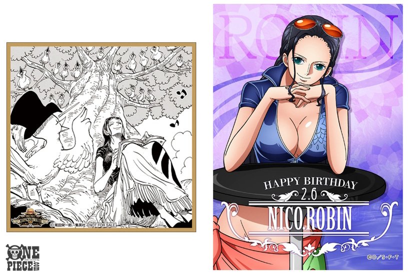 ワンピース　アートボード　ナミ　ロビン　麦わらストア　ジャンプ　バースデー　冬 ONE PIECE』フルカラーアートボード ［週刊少年ジャンプ