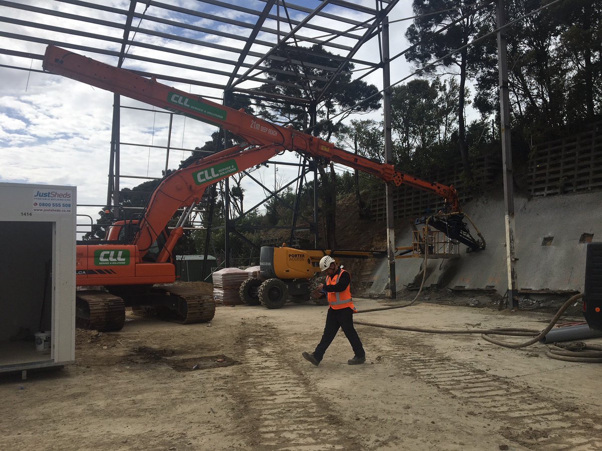 CLL were engaged to install over 200No, 9m Long Soil Nails. CLL were able to work in with the client and find a gap in the building construction programme to utilise CLL's Teleboom Rig from within the building footprint, therefore, reducing the duration and cost of soil nails