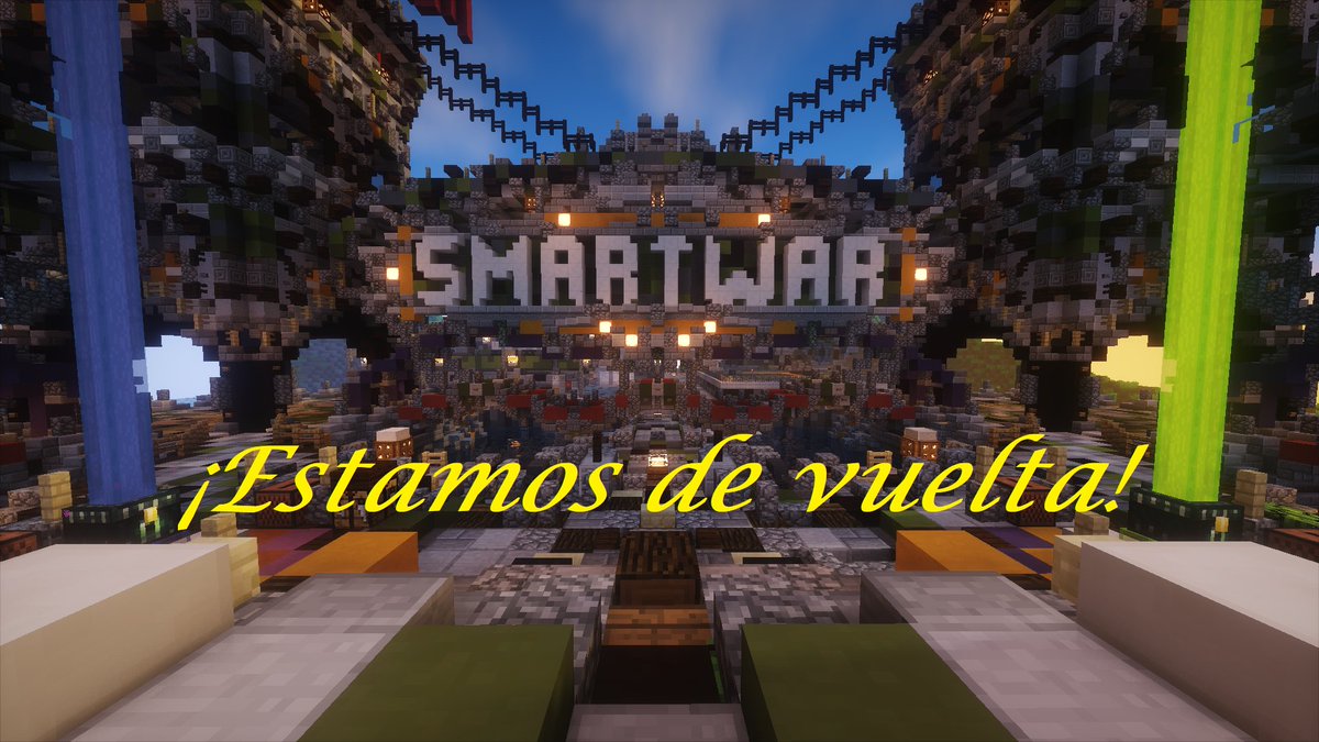 SmartWarNetwork's tweet photo. ¡Estamos contentos de anunciarles que volvimos!

El mantenimiento que tuvimos fue para hacer mejoras al servidor y agregar sorpresas que estamos seguros que les van a encantar.

Ahora tenemos nueva ip para ingresar al servidor: https://t.co/UmIyBvvrd3.

Te esperamos. https://t.co/n9SMcG4Hub