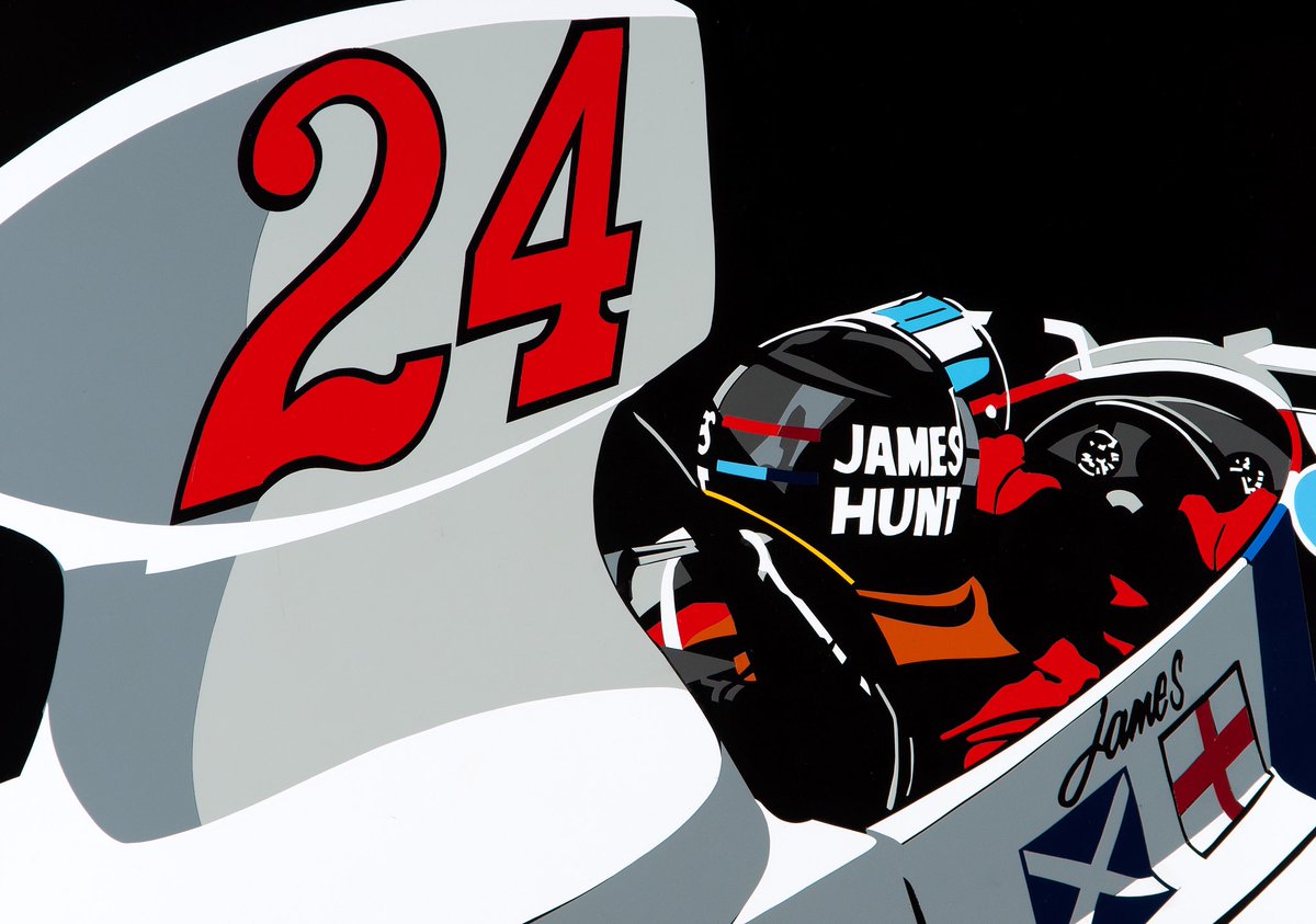JClarkArtist's tweet photo. Fans of #Jameshunt & #nikilauda watching #huntvlauda on #bbc4, check out my prints available from https://t.co/XxGgcsjEeM #f1 #huntvslauda https://t.co/BghBB8ASz8