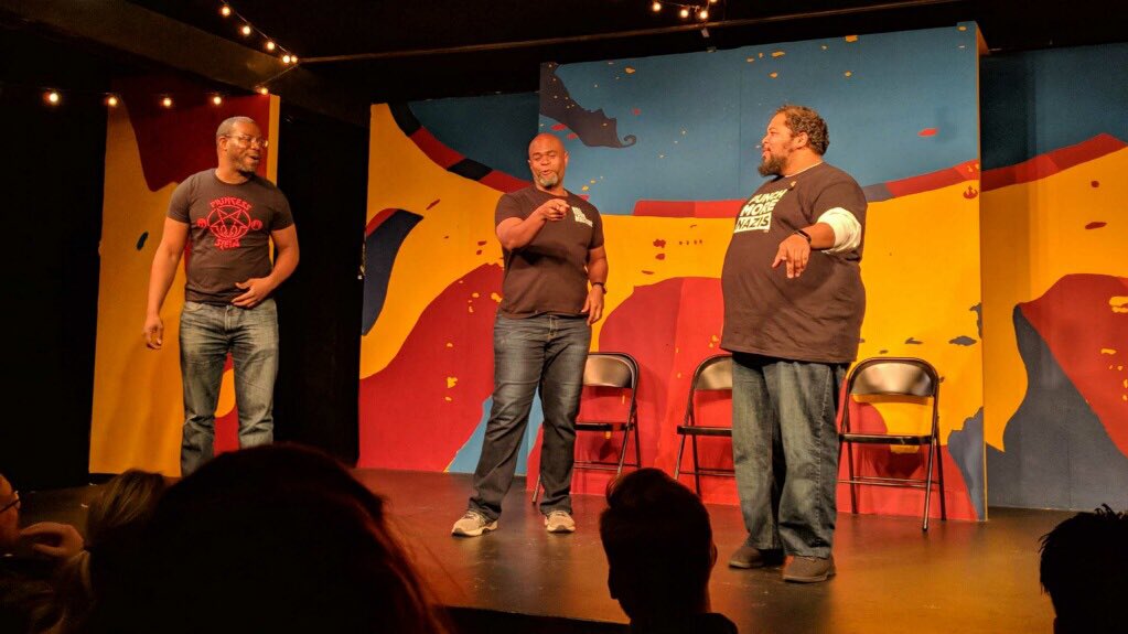 darksideATL's tweet photo. Thanks to the amazing folks of Theatre 99 for hosting us over an awesome weekend. #darksideoftheroom https://t.co/AOJL6GkTBW