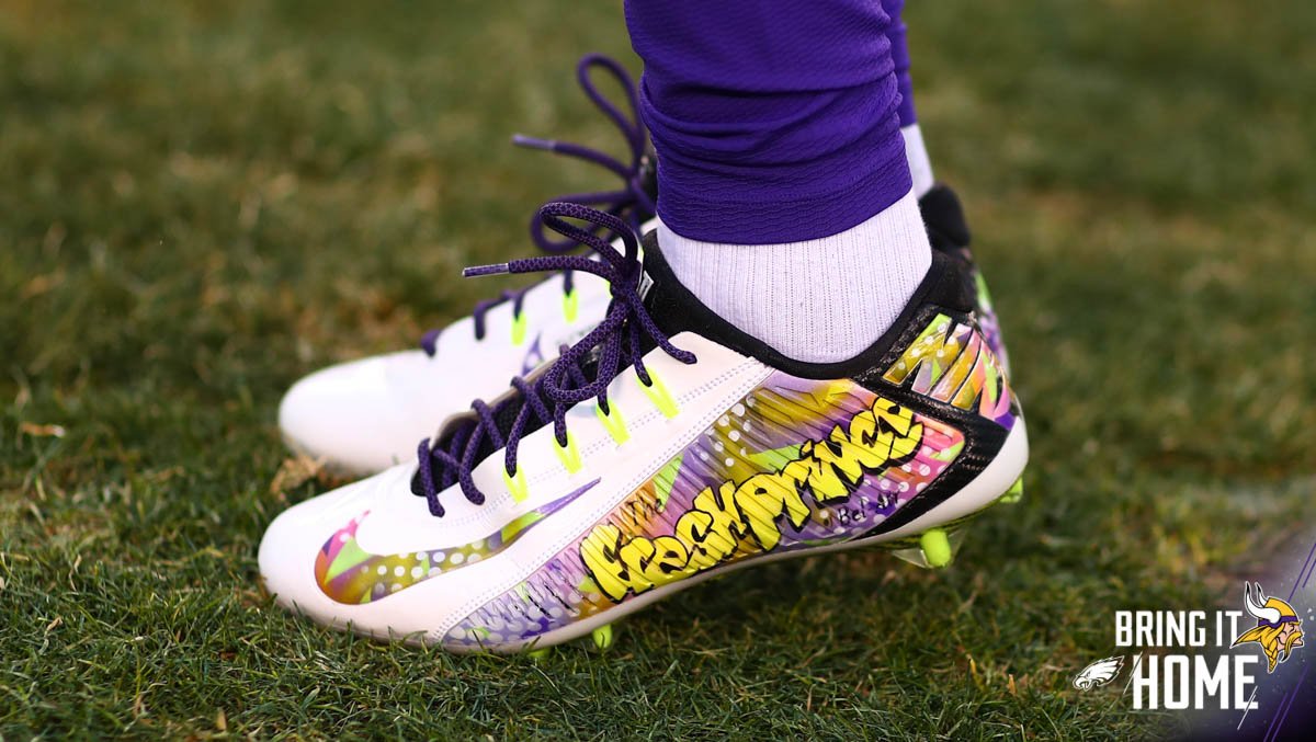 Diggin' Stefon's cleats  #BringItHome https://t.co/DCA8bz6kGe
