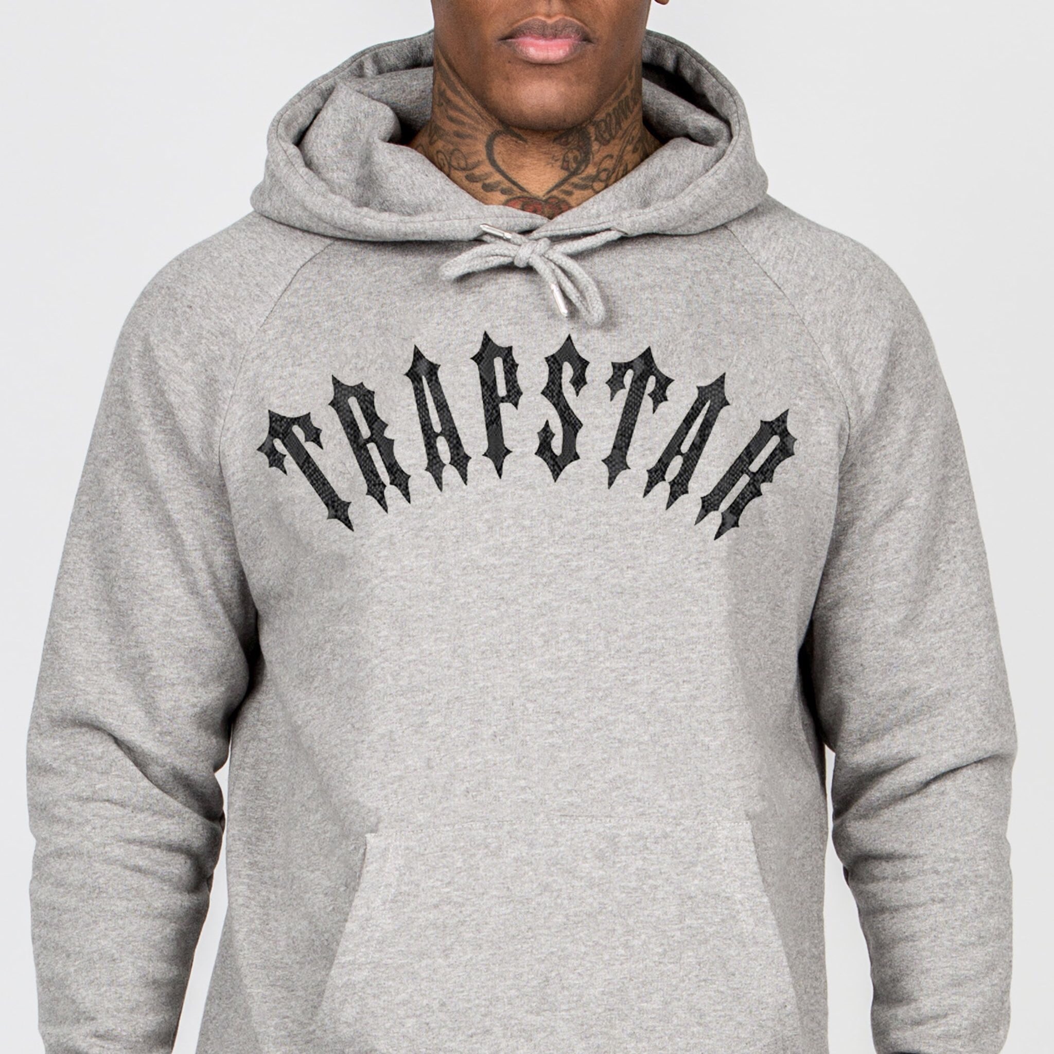 Grey trapstar sweatshirt sale