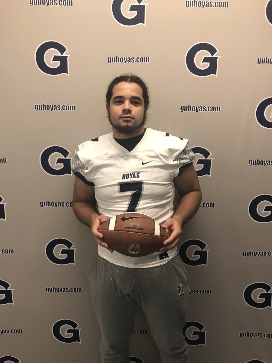coachchristmas's tweet photo. @maceochristmas had a great Official Visit this weekend @HoyasFB The program is headed in the right direction @CoachKolt 🏈💪🏾 https://t.co/ZquF88PNQZ