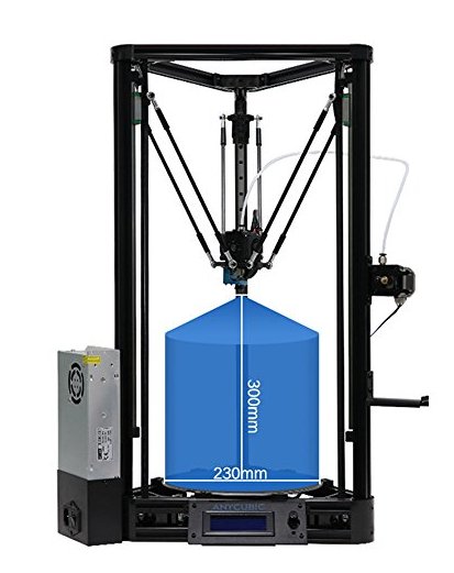 SinfulPhant0m's tweet photo. Bought me a new printer! #DeltaStyle #3Dprinter #ANYCUBE https://t.co/jHqasVM6b9