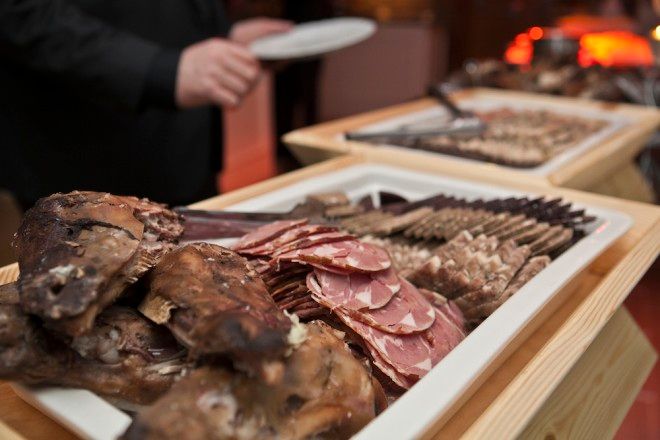 IceSif's tweet photo. Viking Thorrablot Festival is ON! Icelanders feast on #VikingSnacks like pickled ram testicles. That’s nuts! https://t.co/zsUaGx4miC https://t.co/DghYxWiD9p