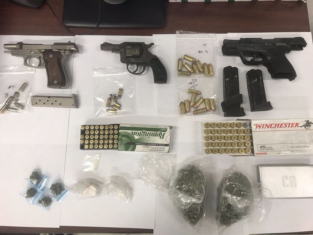 NYPD41Pct's tweet photo. Outstanding gun & narcotic arrest by Officer Czech, 4x12 Anti Crime Team and FIO’s! #threelessguns 🔫 #NYPDProtecting #teamwork #Bronx https://t.co/hykdHZEWRT