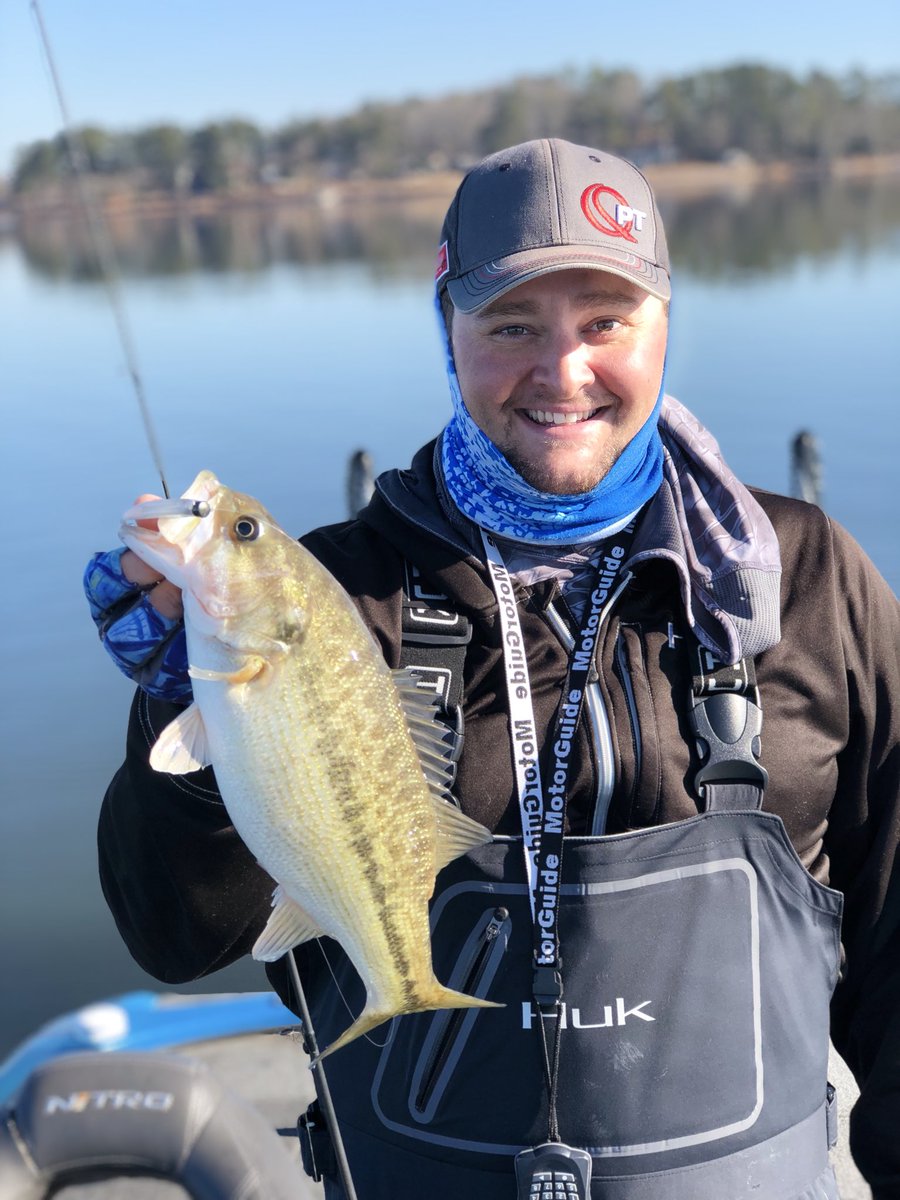Sweetwatertv's tweet photo. Fat spots in cold water gotta love it! #fishing #winterfishing #bassfishing #spottedbass #quantumpt #spinningreel #nedmiki #hukperformancefishing 
@QuantumTackle 
@Zmanfishing 
@HukGear 
@BUFF_USA 
@NitroBoats 
@power
📷 @joeyfishing https://t.co/nDjI9LBJQ0