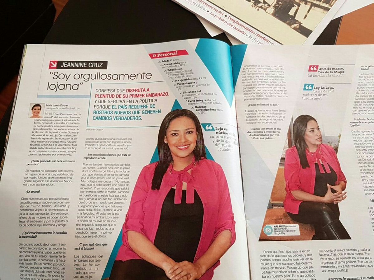 Jeanninecruzz's tweet photo. Gracias @MaJosefaCoronel x esa hermosa entrevista https://t.co/OzMpOVh8H9