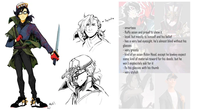 OC mashup trade with @Agent00DICE  !!! such good tastes in favs aaaaaaarg //A
(I hope you'll like the result !) 