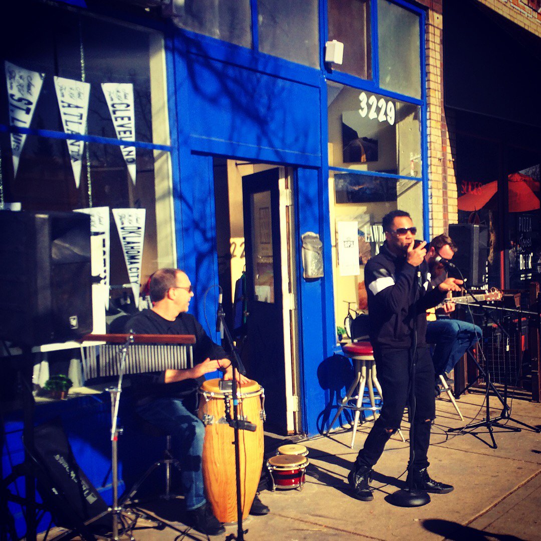 Ruleof3's tweet photo. Had a blast witnessing @SF1music pop-up concert @ Lawrence & Larimer! #Ruleof3Ent #DenverMusicScene #VideoProduction https://t.co/nC1W16PZJf