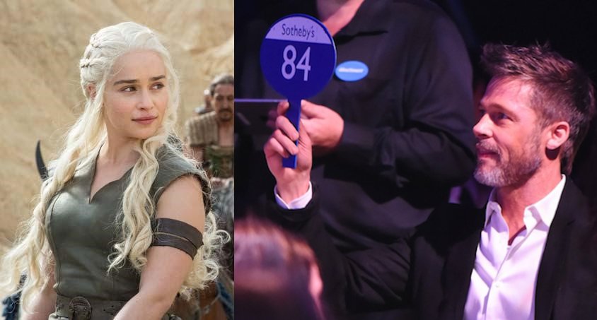 KatCressida's tweet photo. Talk bout #HBOSunday 📺 #WISHfulfillment for #GOTAddicts 😝
#BradPITT bid $120K to watch #GOT w/ #DAENERYS HERSELF 🐉!
The HARDSHIPS celebs endure in the NAME of #CHARITY!
(Am I invited 😛?)
Seriously– KUDOS #PatientReliefFoundationOrganization
@bjkbrady
https://t.co/bjlyebMJ6C https://t.co/m4kUOlz8pN