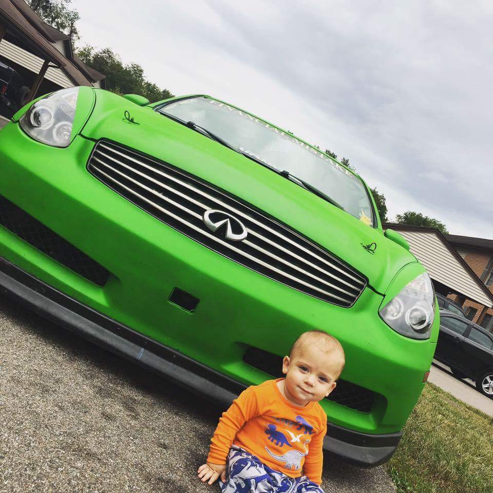 Schwine_92's tweet photo. Love my kiddos and my cars π #g35coupe #infiniti #cargirl #importchick https://t.co/os1bUQKjng