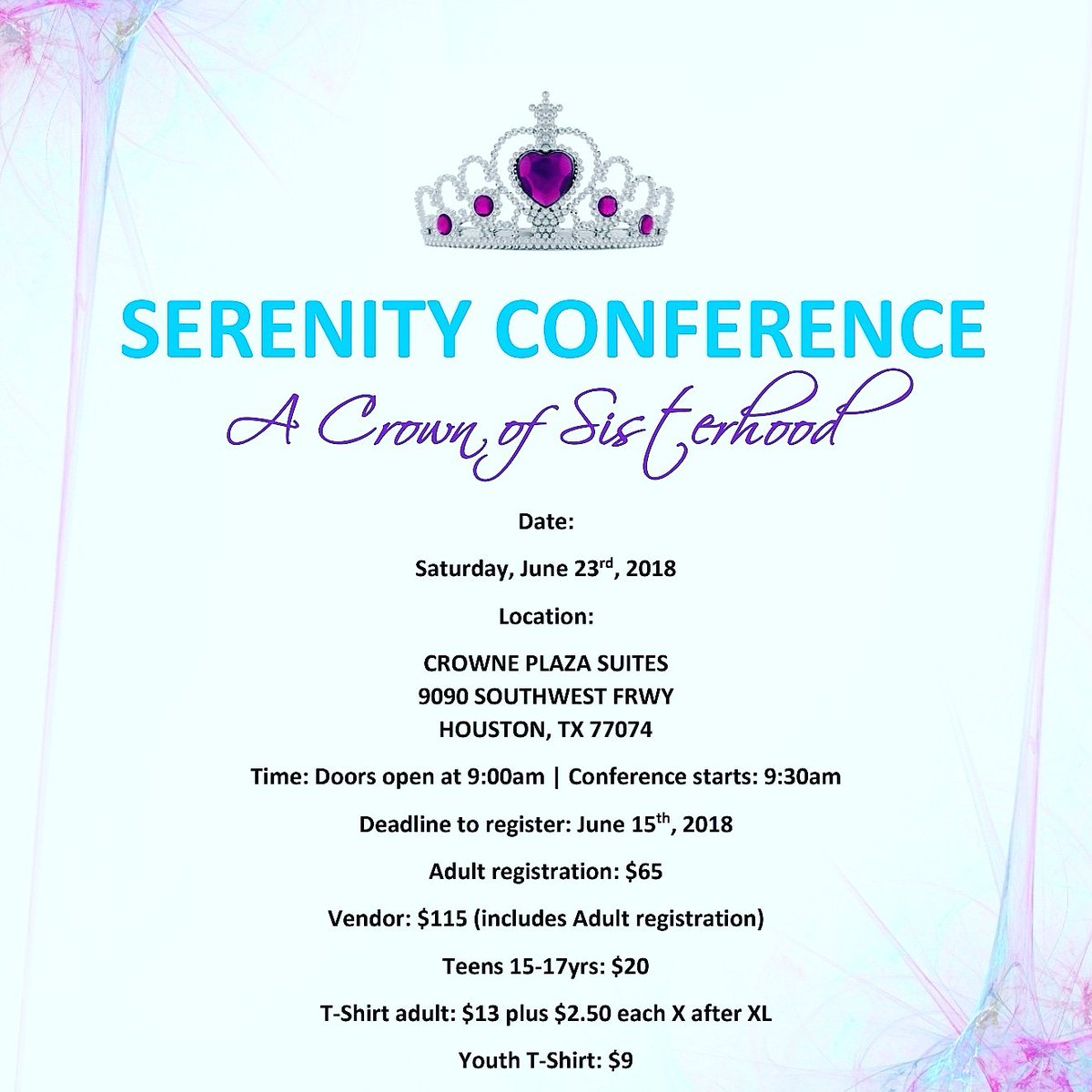 Ladiesofpowermi's tweet photo. Ladies come and hang with Pastor Desiree' register today!! https://t.co/FrmSstNJTT #SC18 #ACrownofSisterhood #Serenity https://t.co/EPcnYm47Nh