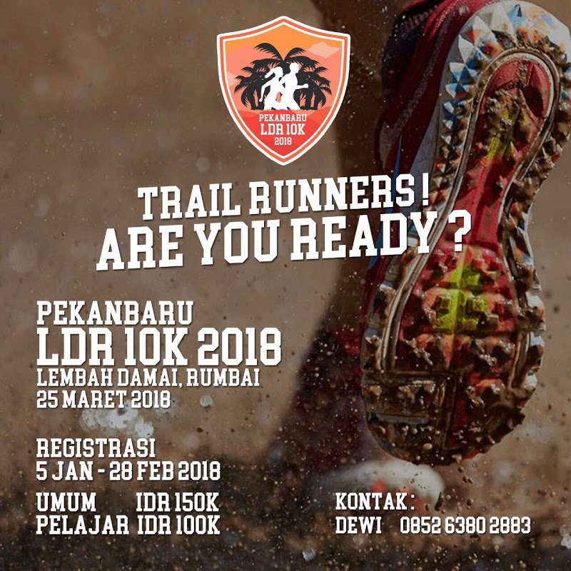 blacxbox's tweet photo. Pekanbaru LDR • 25 Maret 2018 ▶▶ https://t.co/DXcLypAEyg •• 10K • Trail Run • Pekanbaru, Riau #PekanbaruLDR #LariKuinfo #PekanbaruLembahDamaiRace #LombaLari https://t.co/fHwiiAKiCo