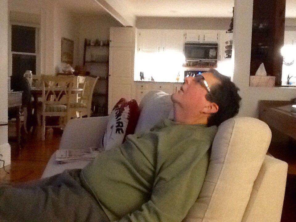 MommaElyse's tweet photo. Awwww COME ON @Patriots !! 
How many years are you gonna take from this man's life!!  #fanprobs https://t.co/Y4cDphw9Z4