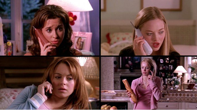 Rebecca_Bates's tweet photo. @BWDR "I can't go out. I'm sick." Mean Girls (2004) #MoviePhones https://t.co/2NeLKvEx4k