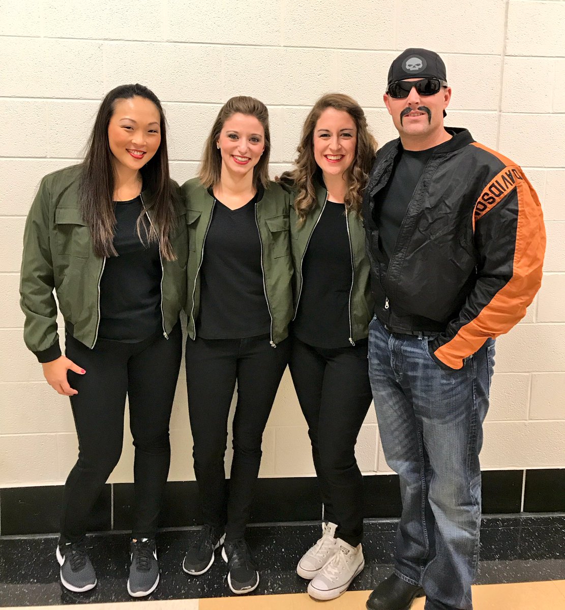 When you tell <a href="/HornetPrincipal/">David  W. Raft</a> to dress up as a biker for Schools of Rock and he goes all out. Here’s to another SOR performance in the books! #shslearn