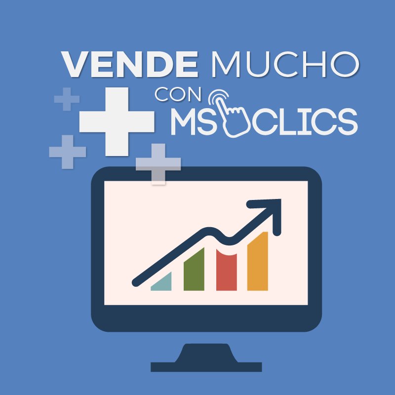 msclics's tweet photo. Con #MSClics aumentas las ventas de tu negocio. Entra https://t.co/8DQRZUJ4Br para conocer más detalles.
#MásCliclsMásVentas https://t.co/KWpEM8ARzE