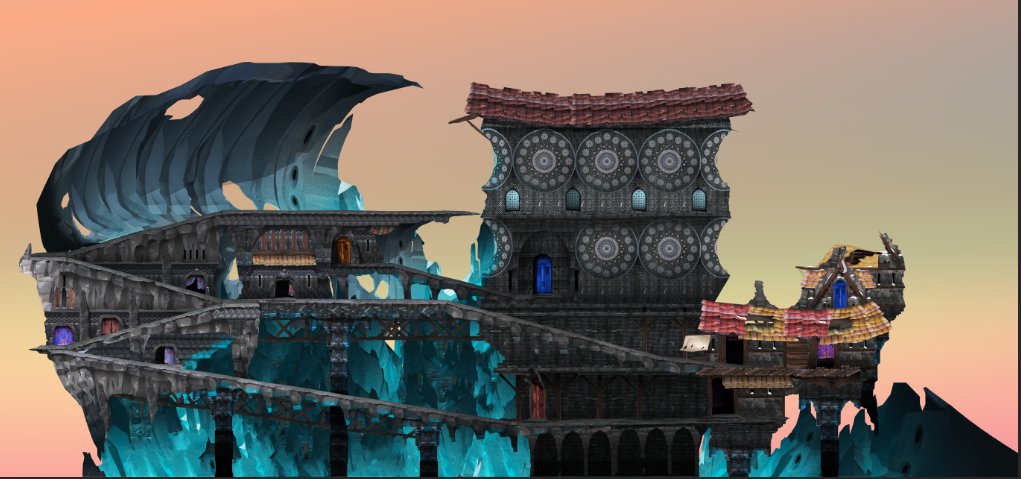 SnowWalkerGame's tweet photo. Working on this main city again #gamedev #indiegamedev https://t.co/WS9DbJ0cqi